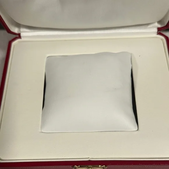Cartier Red Jewelry Box with Gold Hardware - Picture 6 of 13